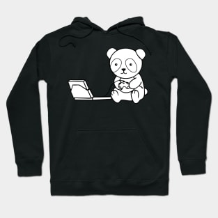 Gaming Panda Contour Hoodie